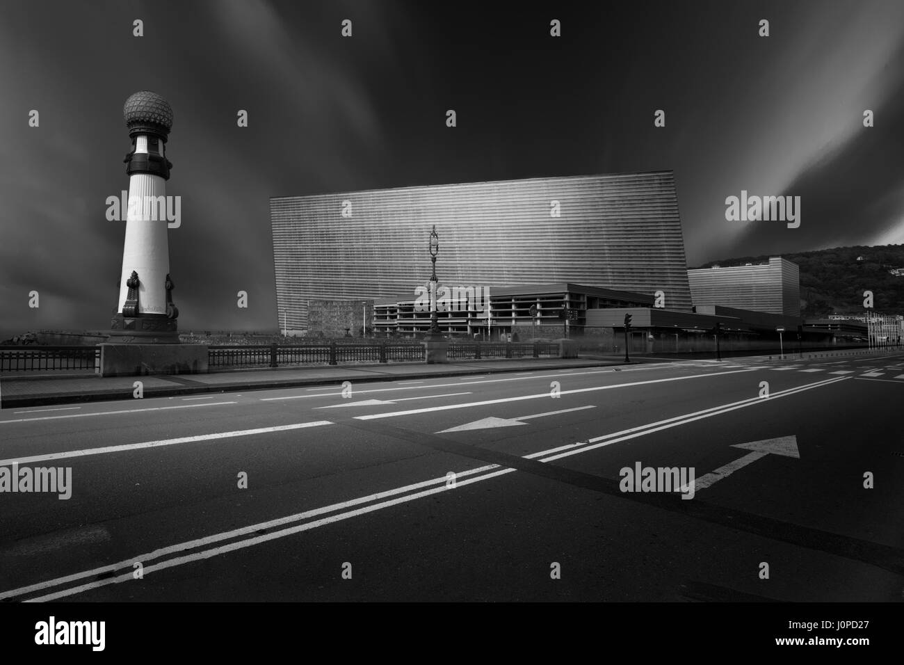Kursaal auditorium, moderno edificio di architettura da Rafael Moneo Foto Stock