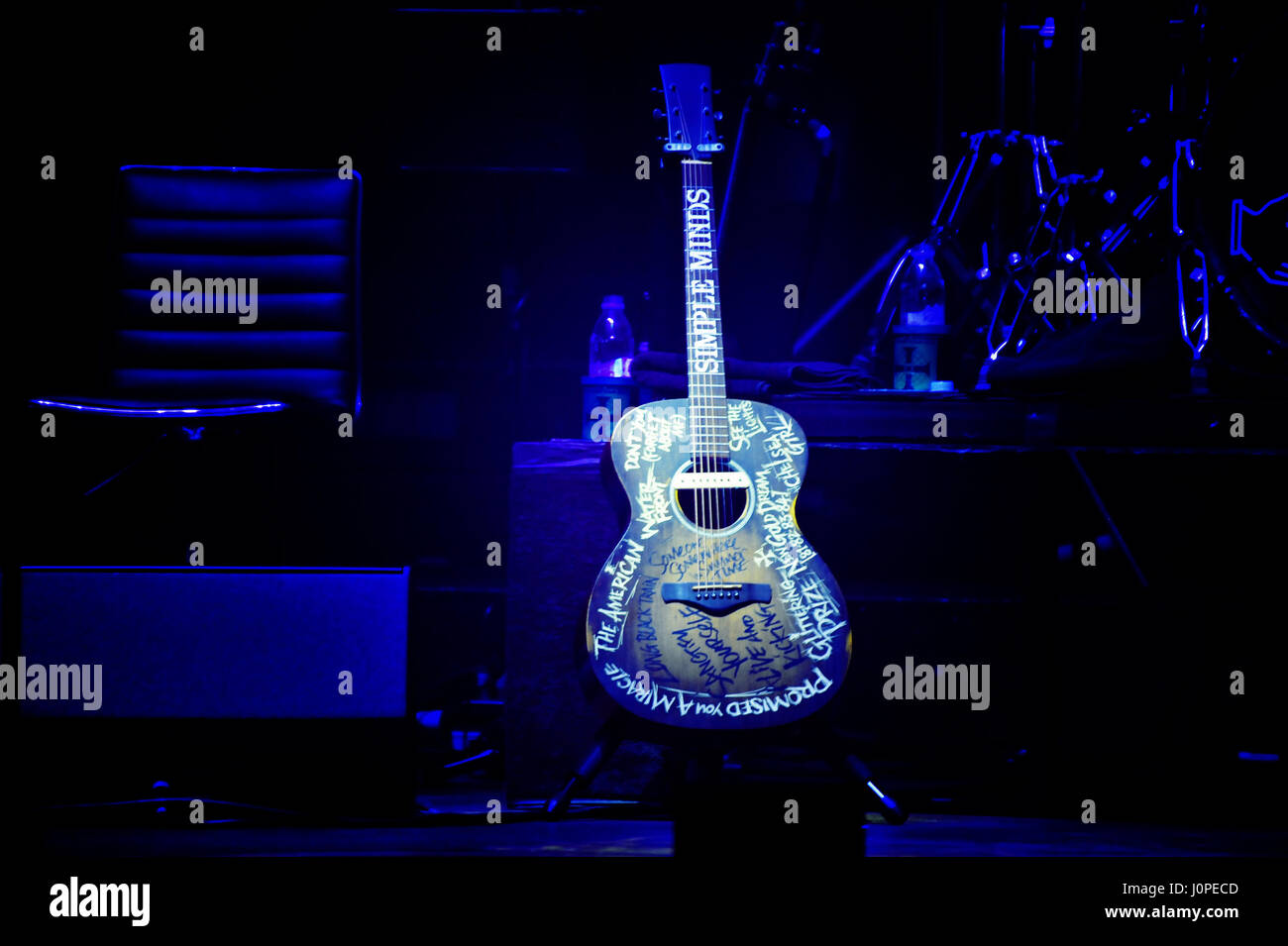 Simple Minds Live in Concert, Amburgo, Germania Foto Stock