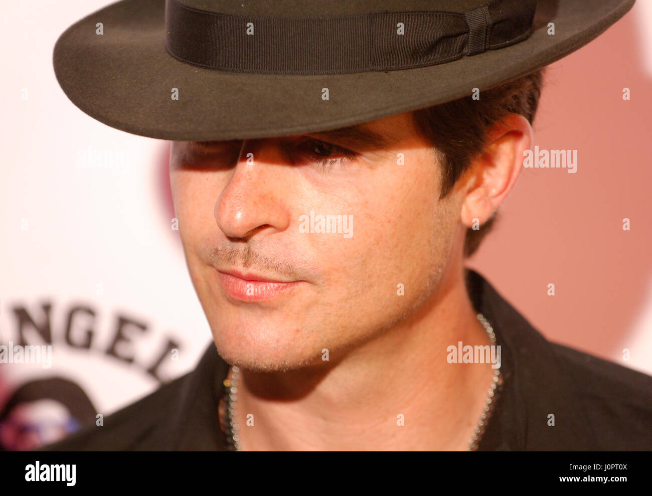 Musicista Robin Thicke durante l'apertura BAPESTORE a Los Angeles. Foto Stock