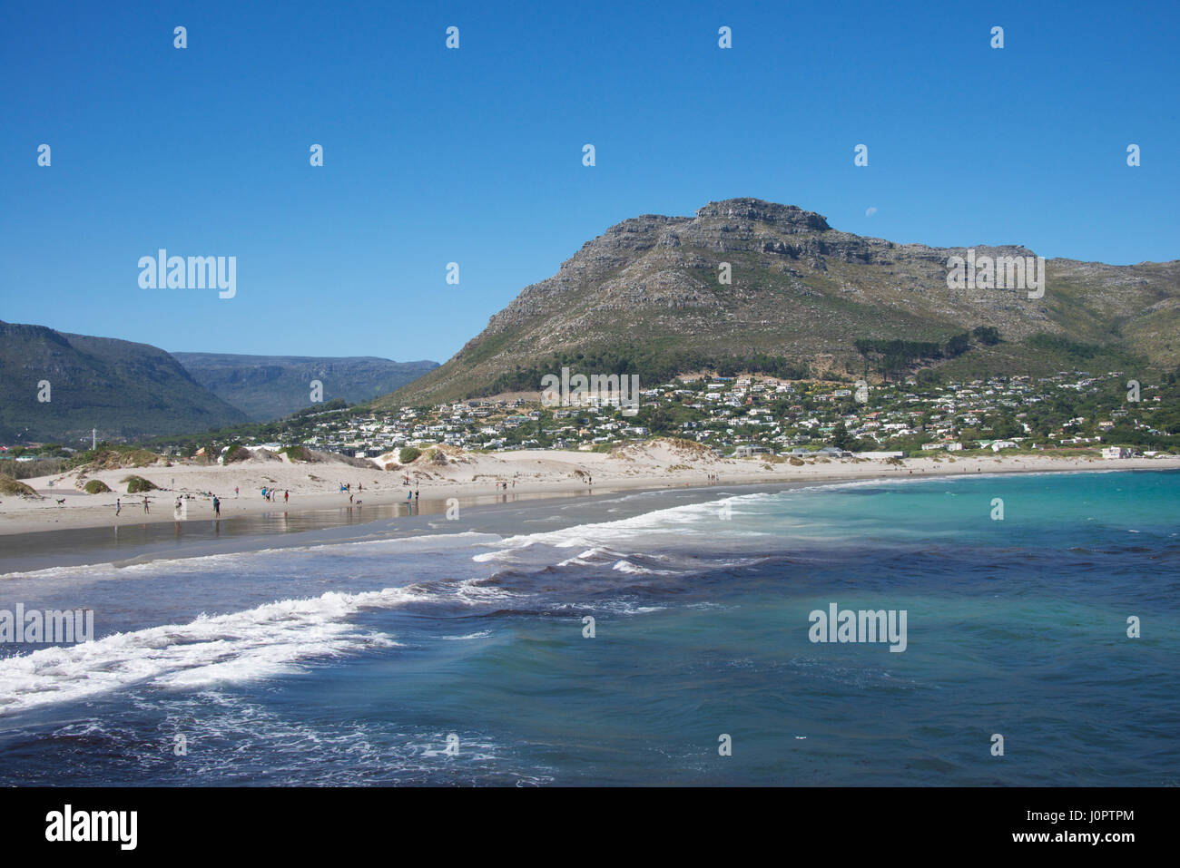 Hout Bay beach Città del Capo Sud Africa Foto Stock