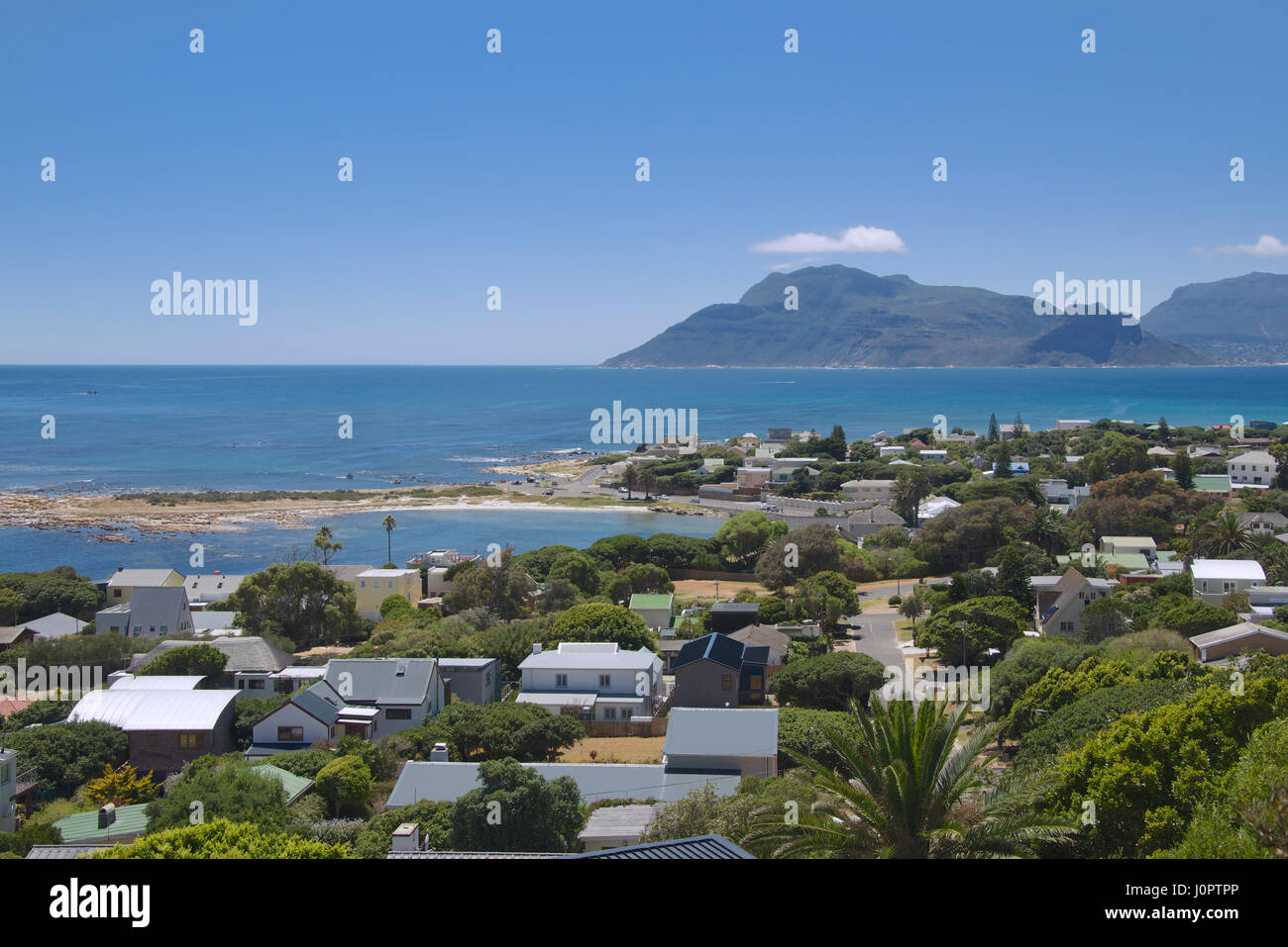 Kommetjie città della costa atlantica della penisola del capo Città del Capo Sud Africa Foto Stock