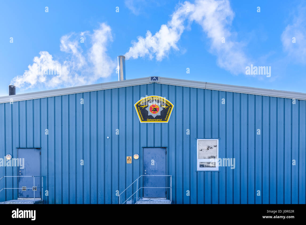 Kangerlussuaq, Circolo Polare Artico, Groenlandia, Europa Foto Stock