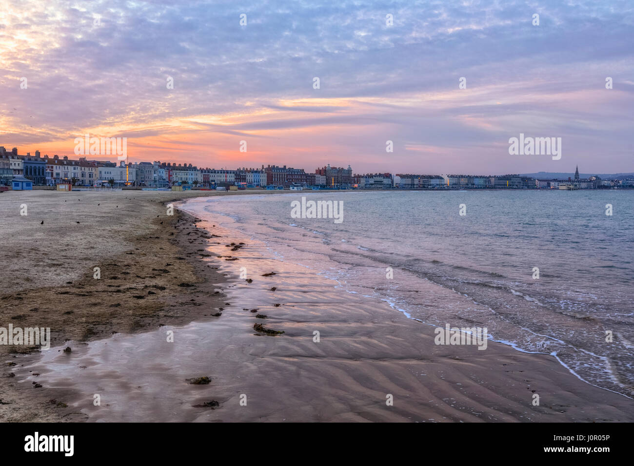 Weymouth, il lungomare, Dorset, England, Regno Unito Foto Stock