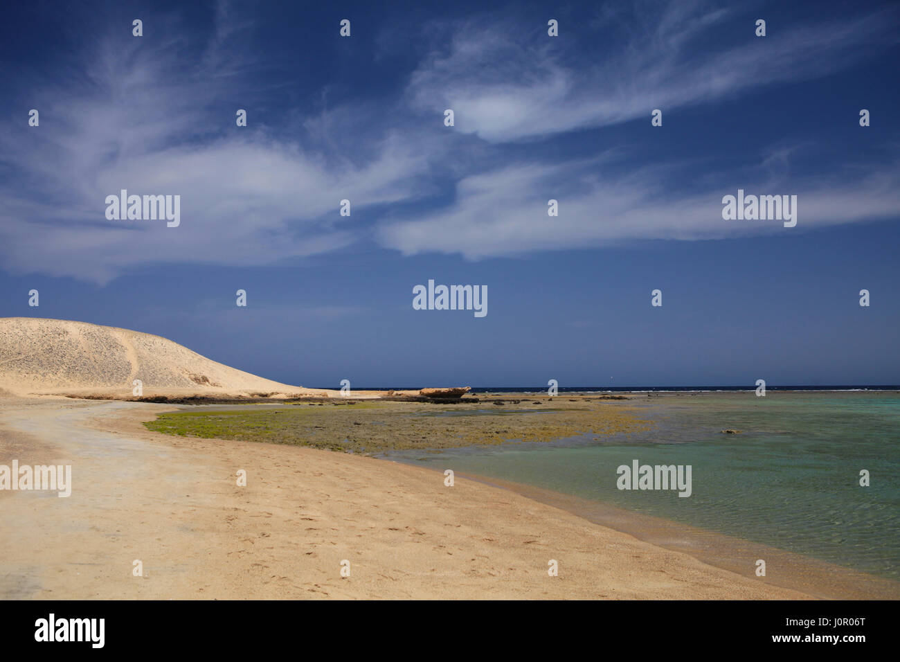 MARSA ALAM,Egitto - MARZO 26,2017: snorkeling viaggio da Port Ghalib Marina a marsa Mubarak,su dei luoghi più belli di Marsa Alam regione, w Foto Stock