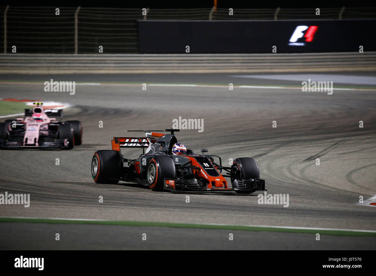 Sakhir, Bahrain. Xvi Apr, 2017. | Utilizzo di credito in tutto il mondo: dpa/Alamy Live News Foto Stock