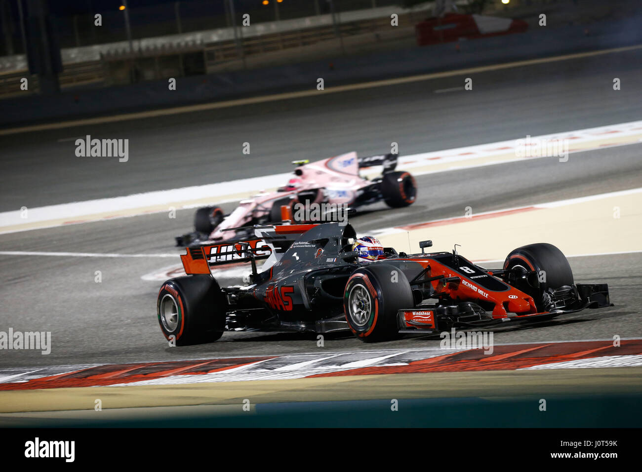 Sakhir, Bahrain. Xvi Apr, 2017. | Utilizzo di credito in tutto il mondo: dpa/Alamy Live News Foto Stock