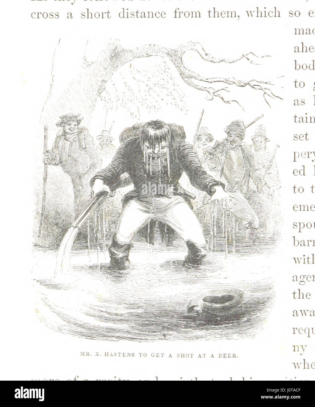 "Virginia Illustrated" è un libro di viaggi e avventure che esplora la Virginia attraverso gli occhi di porte Crayon. L'opera contiene illustrazioni dei suoi viaggi ed esperienze, tra cui una visita alla Canaan Virginiana e varie avventure con i suoi cugini. Foto Stock