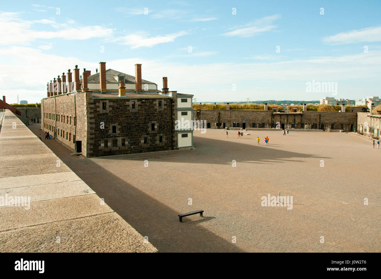 Cittadella di Halifax - Nova Scotia - Canada Foto Stock