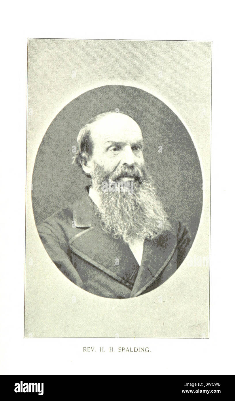 Questo libro racconta la storia di Marcus Whitman, evidenziando il suo eroismo patriottico, la devozione cristiana e il martirio nella storia antica dell'Oregon. La seconda edizione comprende illustrazioni e un'appendice con importanti documenti storici. Foto Stock