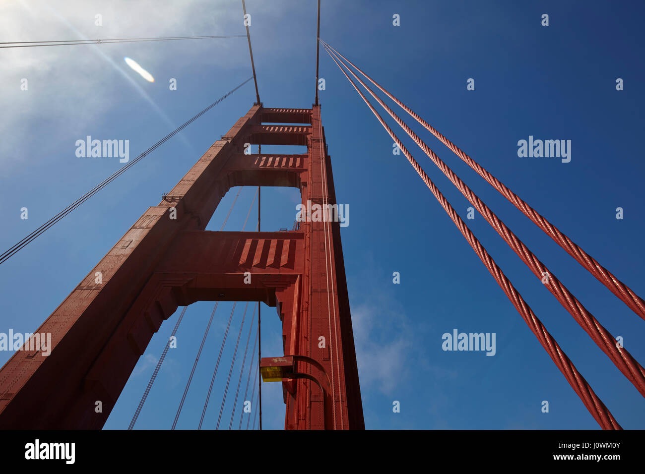 Golden Gate Bridge di San Francisco, California, Stati Uniti Foto Stock