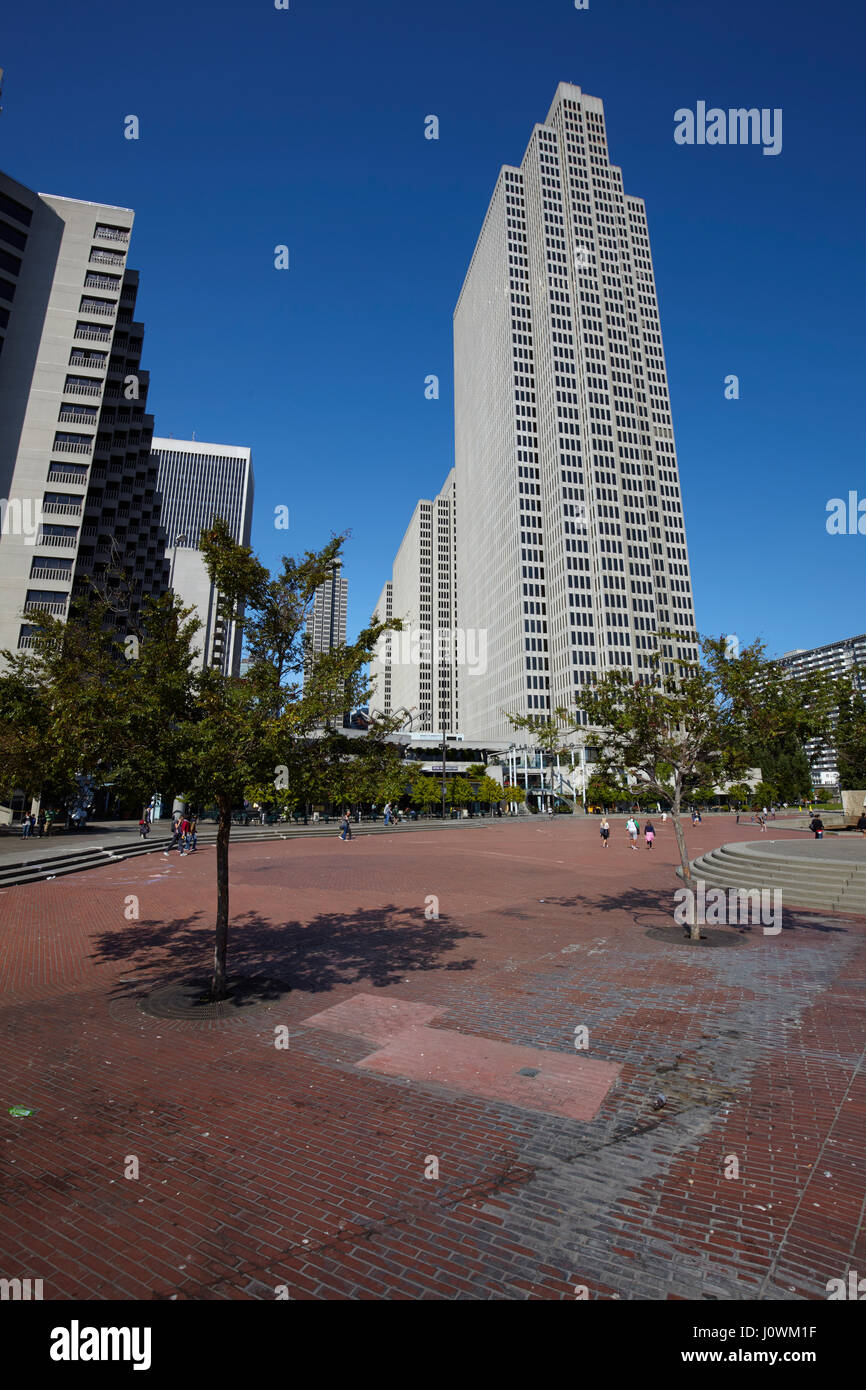 Grattacielo a San Francisco, California, Stati Uniti Foto Stock