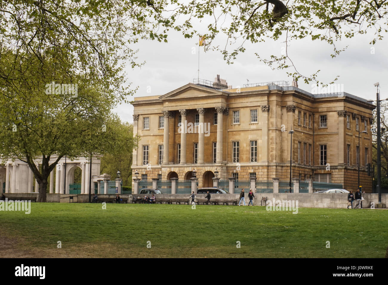 Apsley House, Hyde Park Corner, Londra, Regno Unito Foto Stock