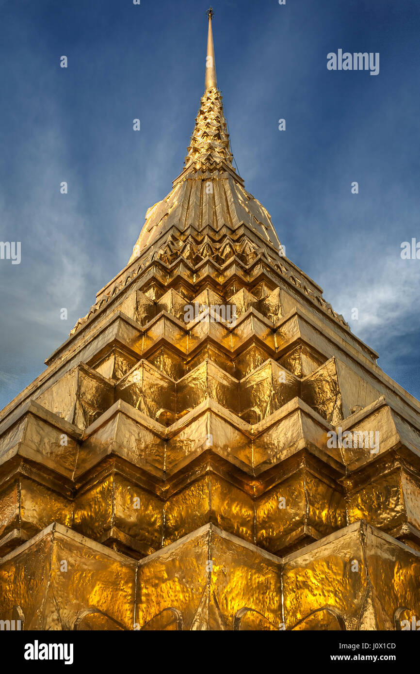 La funzione architettonica, Tempio di Bangkok, Tailandia Foto Stock