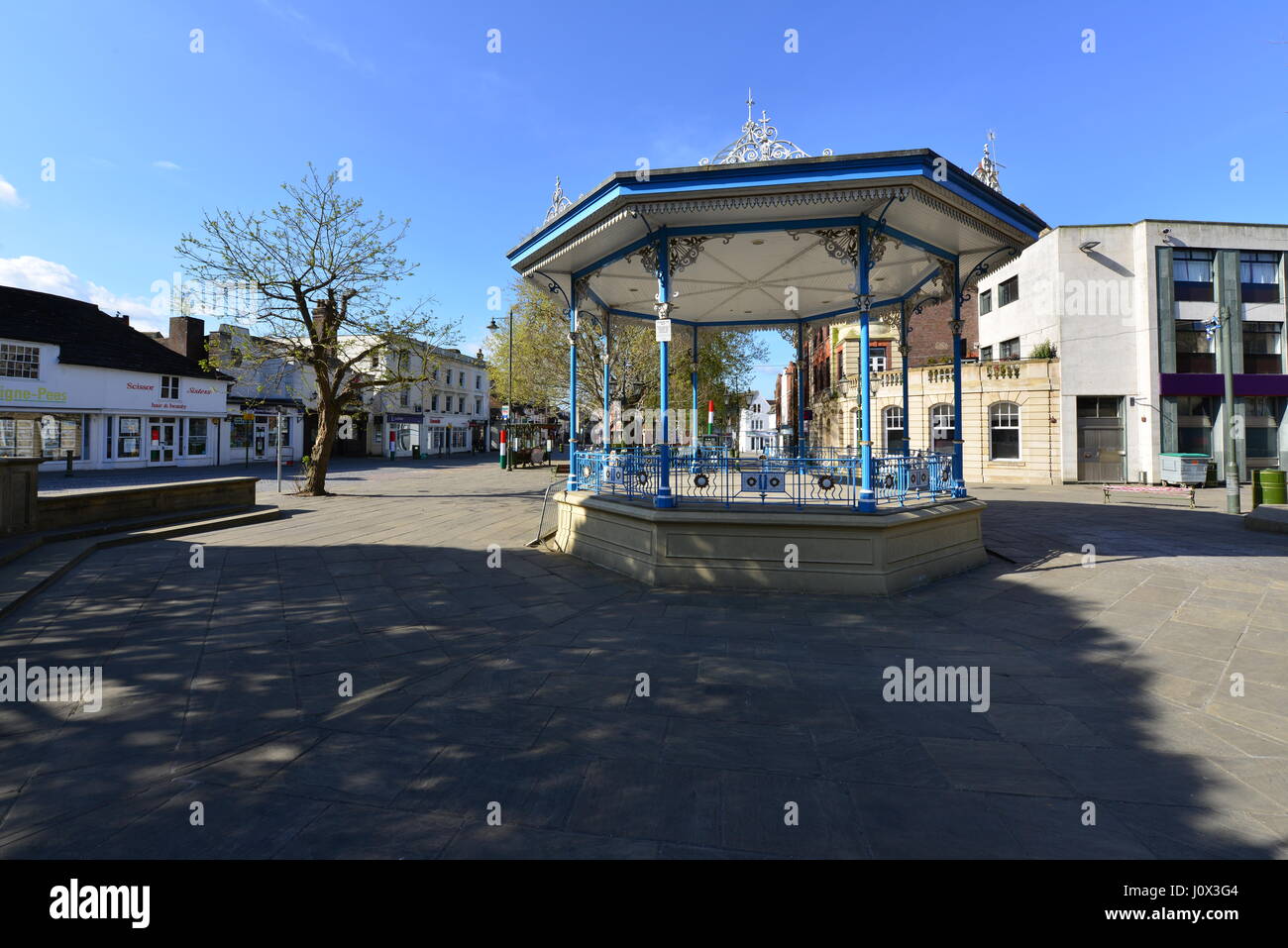 Carfax in Horsham West Sussex, in Inghilterra Foto Stock