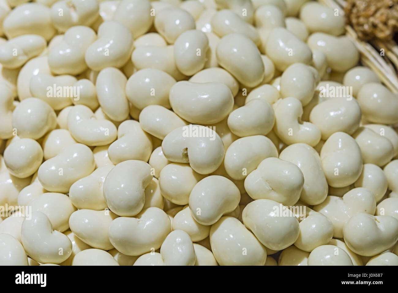 Anacardi in una glassa di zucchero Foto Stock