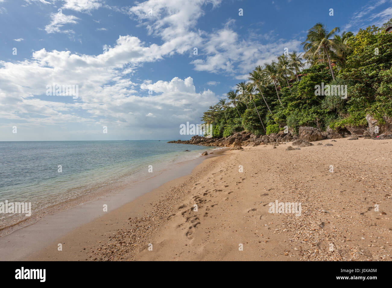 Klong Nin Beach in Koh Lanta Yai, Provincia di Krabi, Thailandia, Sud-est asiatico Foto Stock
