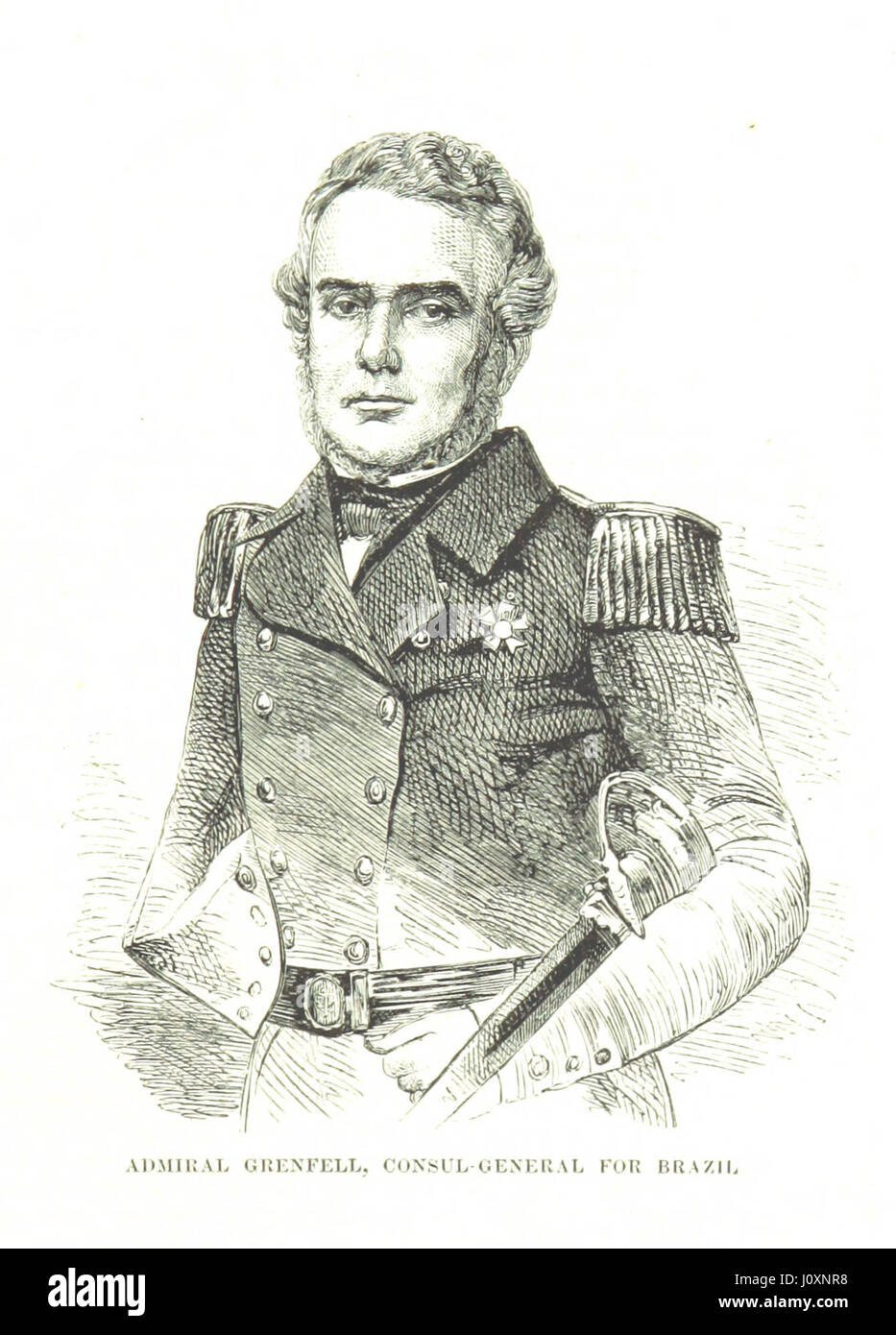 Il Brasile, il River Plate e Isole Falkland; con il Capo Horn rotta verso l'Australia. Compresi gli avvisi di Lisbona, di Madera, delle isole Canarie e Capo Verde ... illustrato ... dal ... schizzi di Sir W. G. Ouseley ... e Sir C. Hotham, etc Foto Stock