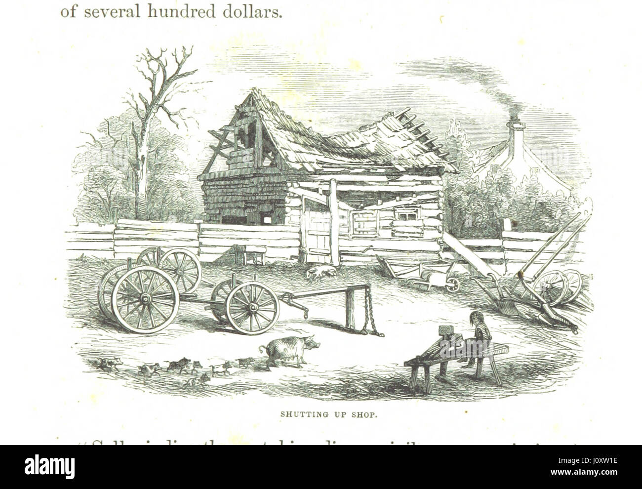 Questo lavoro presenta un resoconto dettagliato della Virginia attraverso illustrazioni e storie, tra cui "A Visit to the Virginian Canaan" e "The Adventures of porte Crayon and His Cousins", illustrato da porte Crayon. Foto Stock