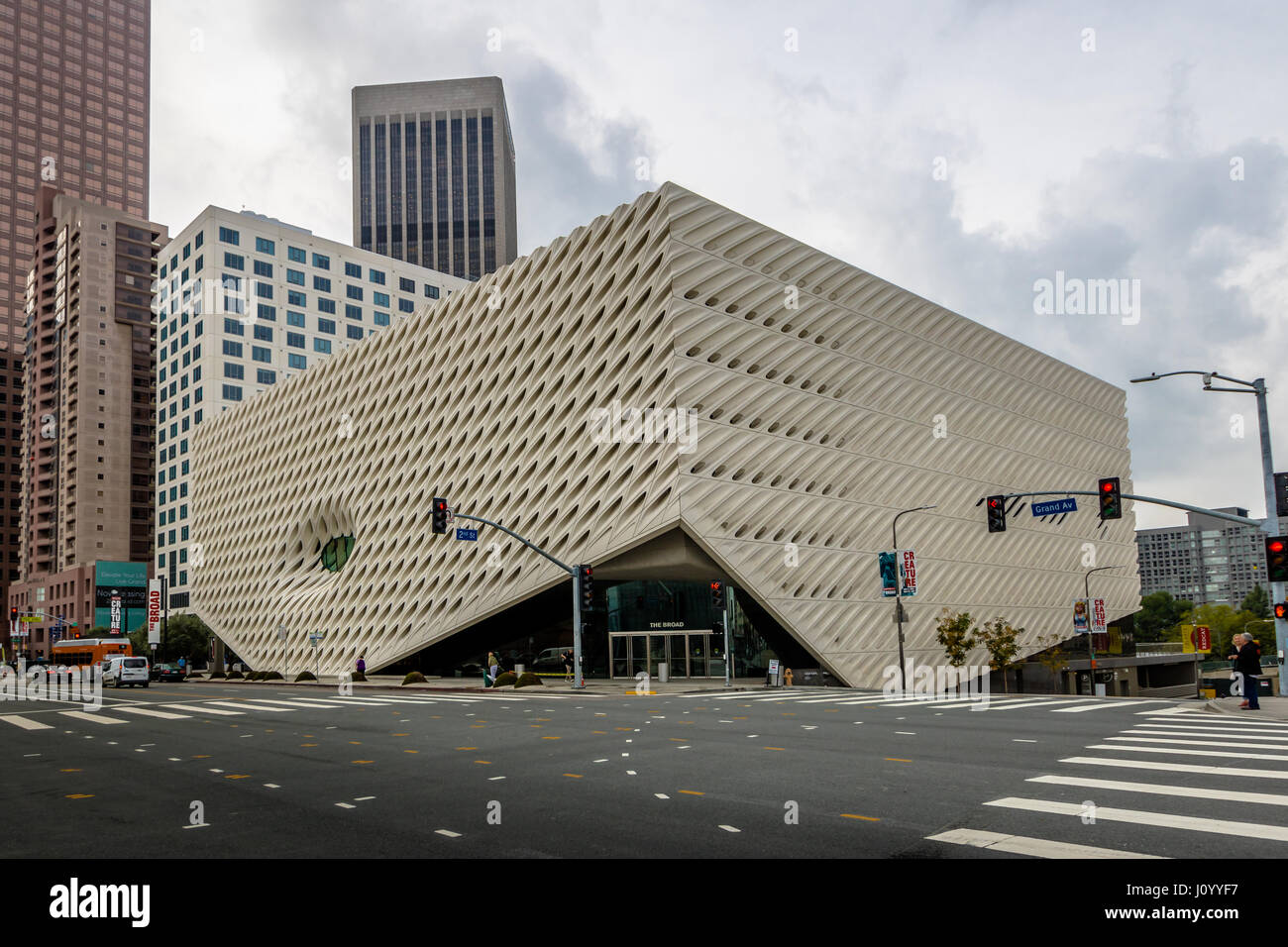 Il vasto museo d arte contemporanea - Los Angeles, California, Stati Uniti d'America Foto Stock