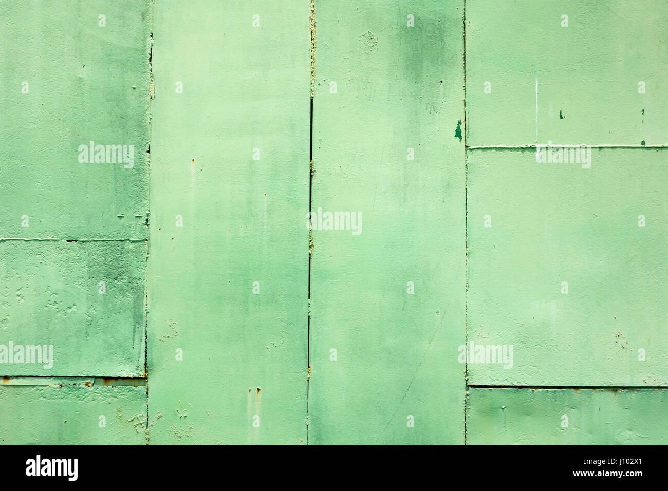 Grunge foglio di cemento muro di vernice in colore verde ,sfondo,Texture Foto Stock