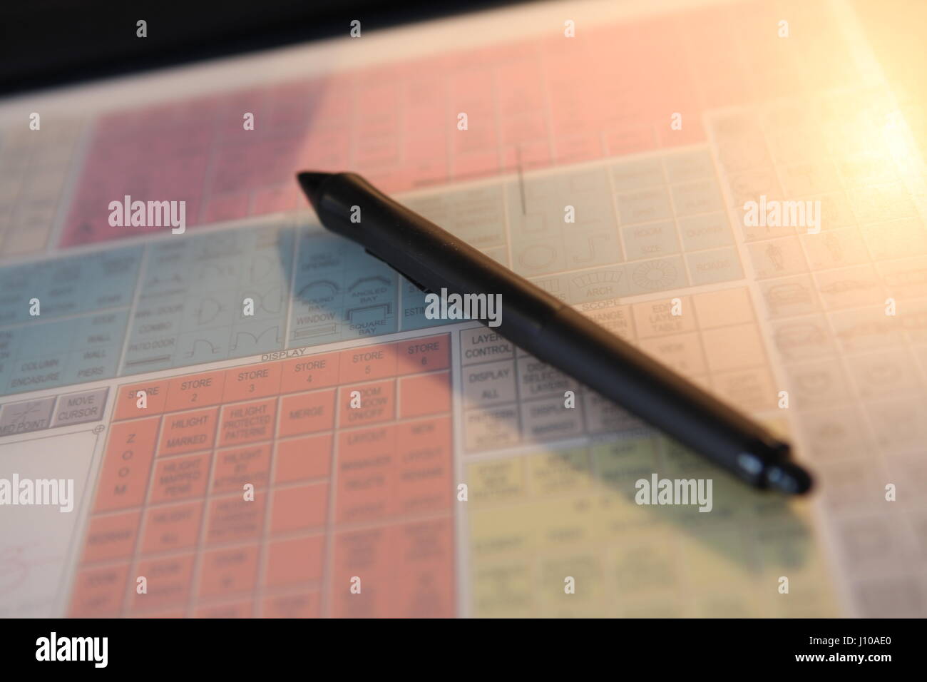 Architetti CAD OFFICE Foto Stock Architetti CAD OFFICE Foto Stock