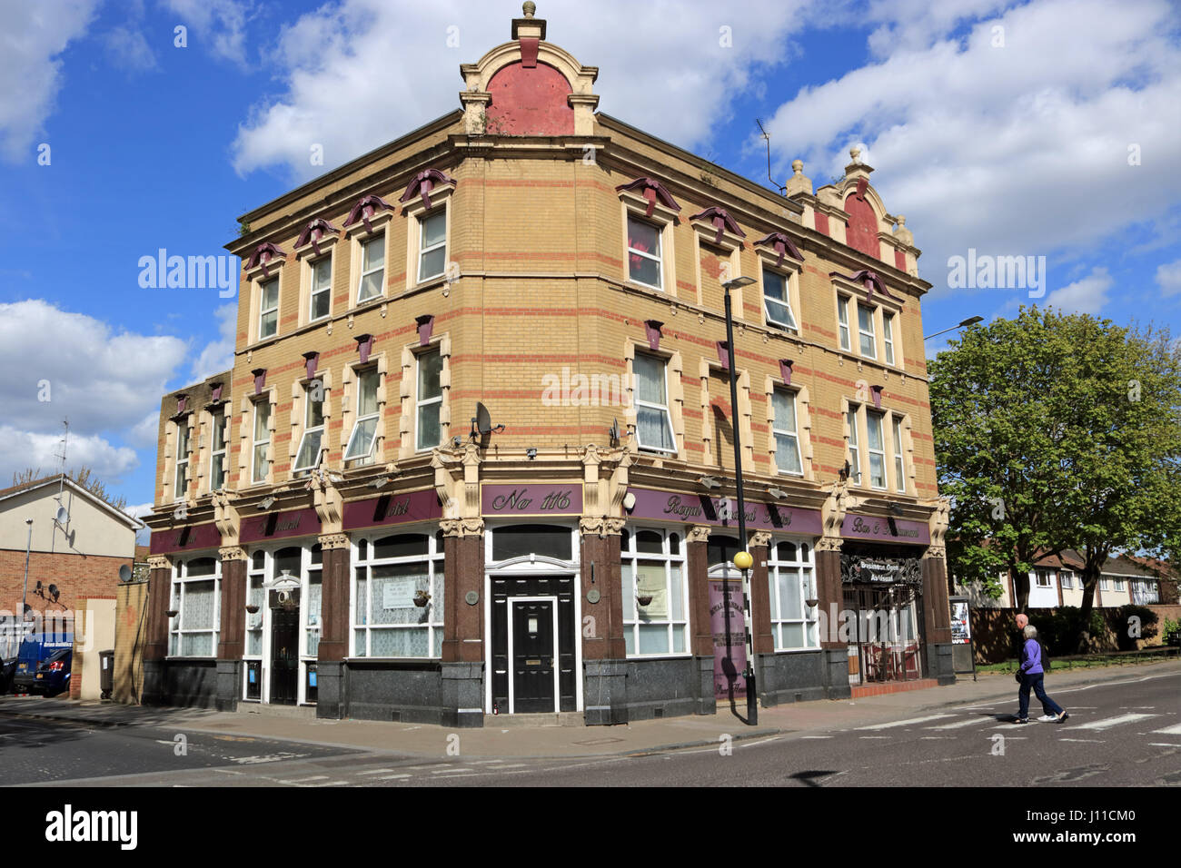 Royal Standard Pub Hotel a Newham Londra Foto Stock