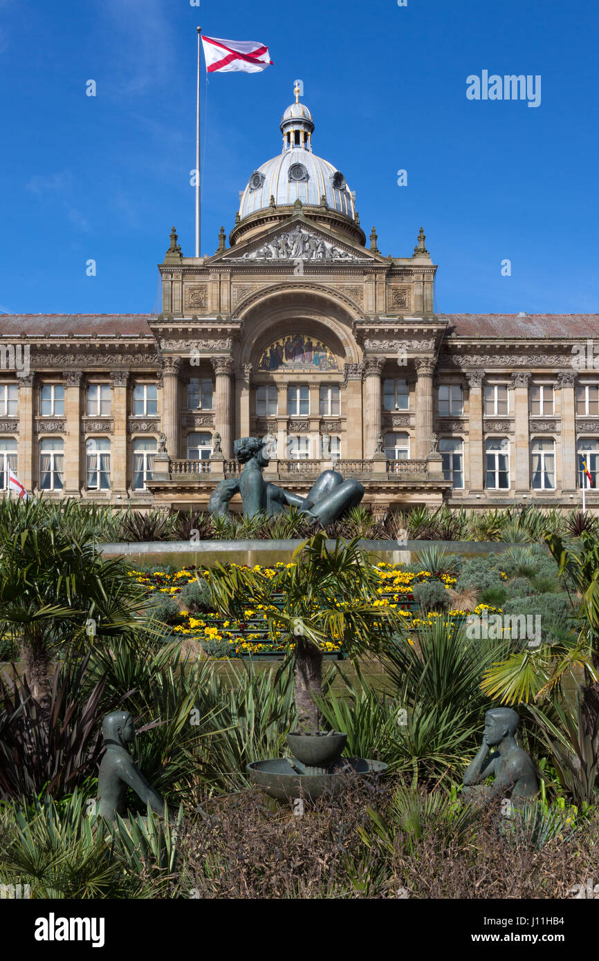 Birmingham Council House, Victoria Square, Birmingham, Regno Unito Foto Stock