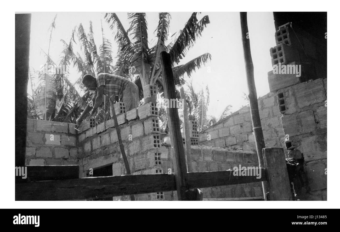 La risoluzione autonoma dei problemi rurali alloggiamento, Alagoas, Brasile Foto Stock