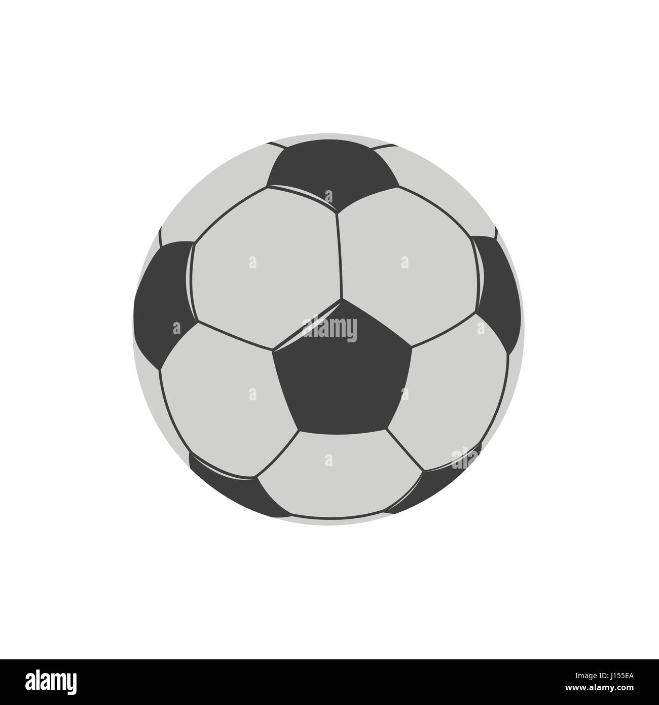 Il calcio pallone da calcio Illustrazione Vettoriale