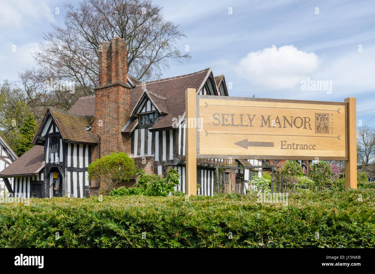 Selly Manor Museum in Bournville, Birmingham Foto Stock