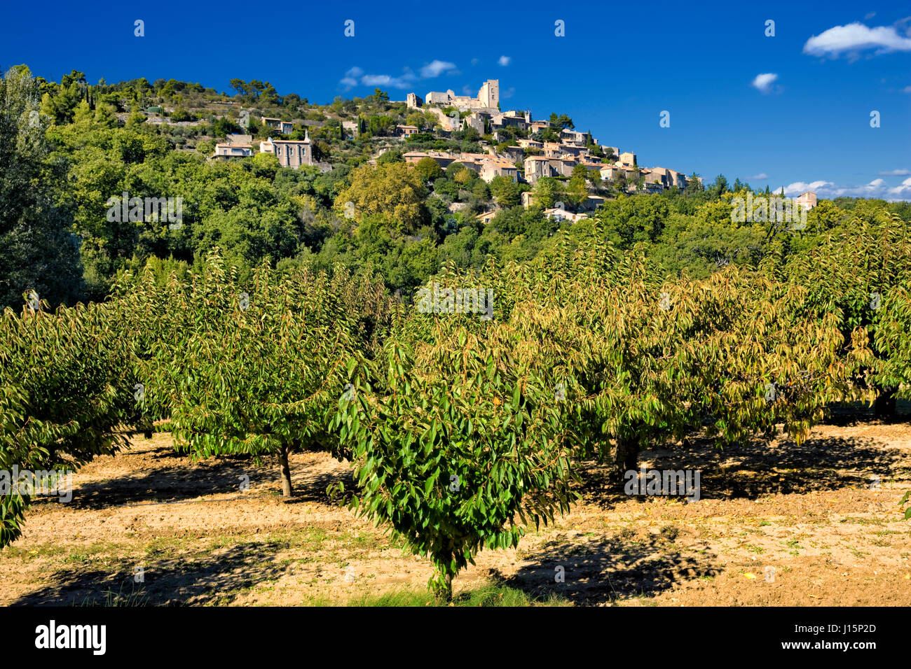 Il villaggio di Lacoste in Provenza Foto Stock