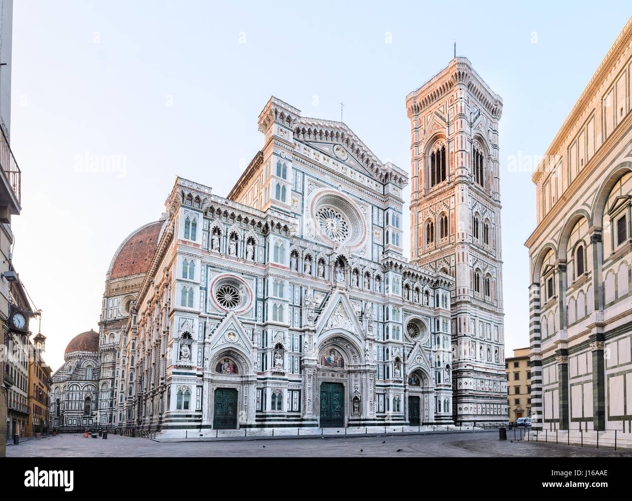 Duomo di Firenze di Santa Maria del Fiore Foto Stock