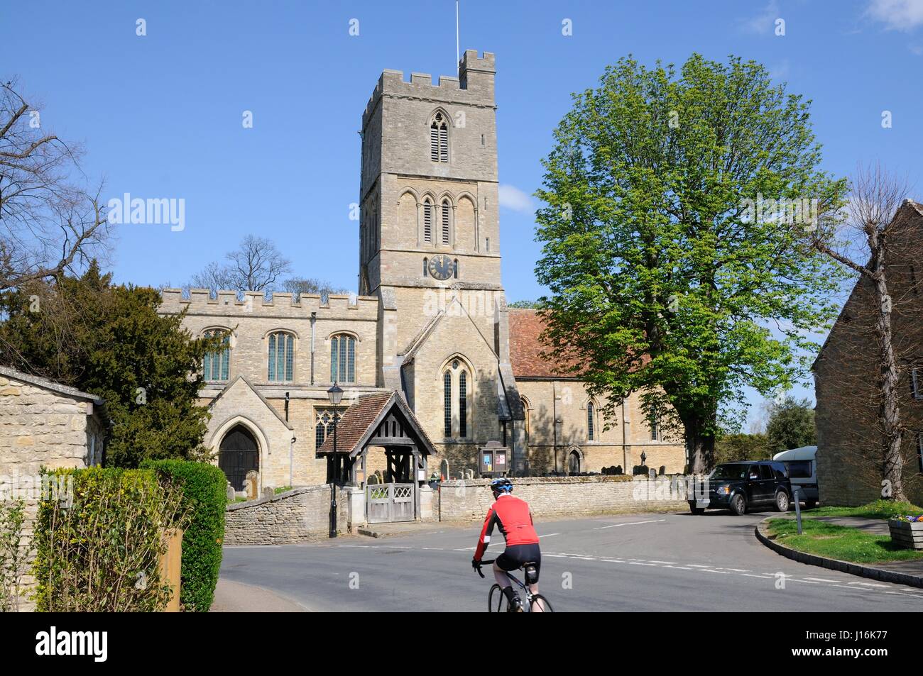 Chiesa di Santa Maria, Felmersham, Bedfordshire, è stato descritto come "il più nobile Chiesa Parrocchiale della contea. Fu costruita tra il 1220 e 1240. Foto Stock