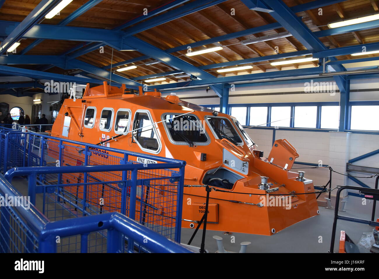 RNLI Cromer Lifeboat Norh Norfolk. Foto Stock