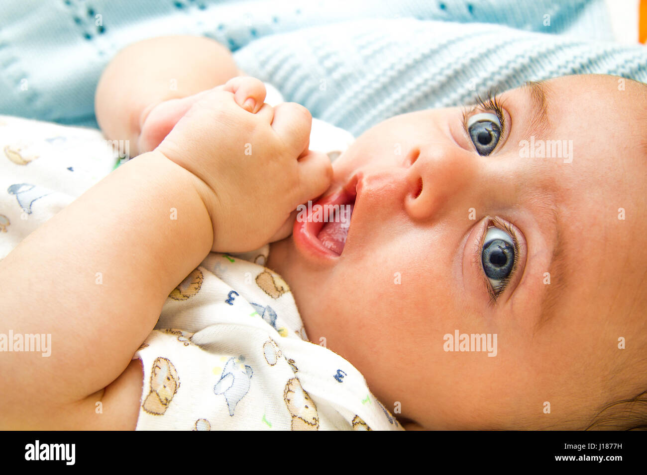 Posso avere il mio giocattolo si prega di Foto Stock