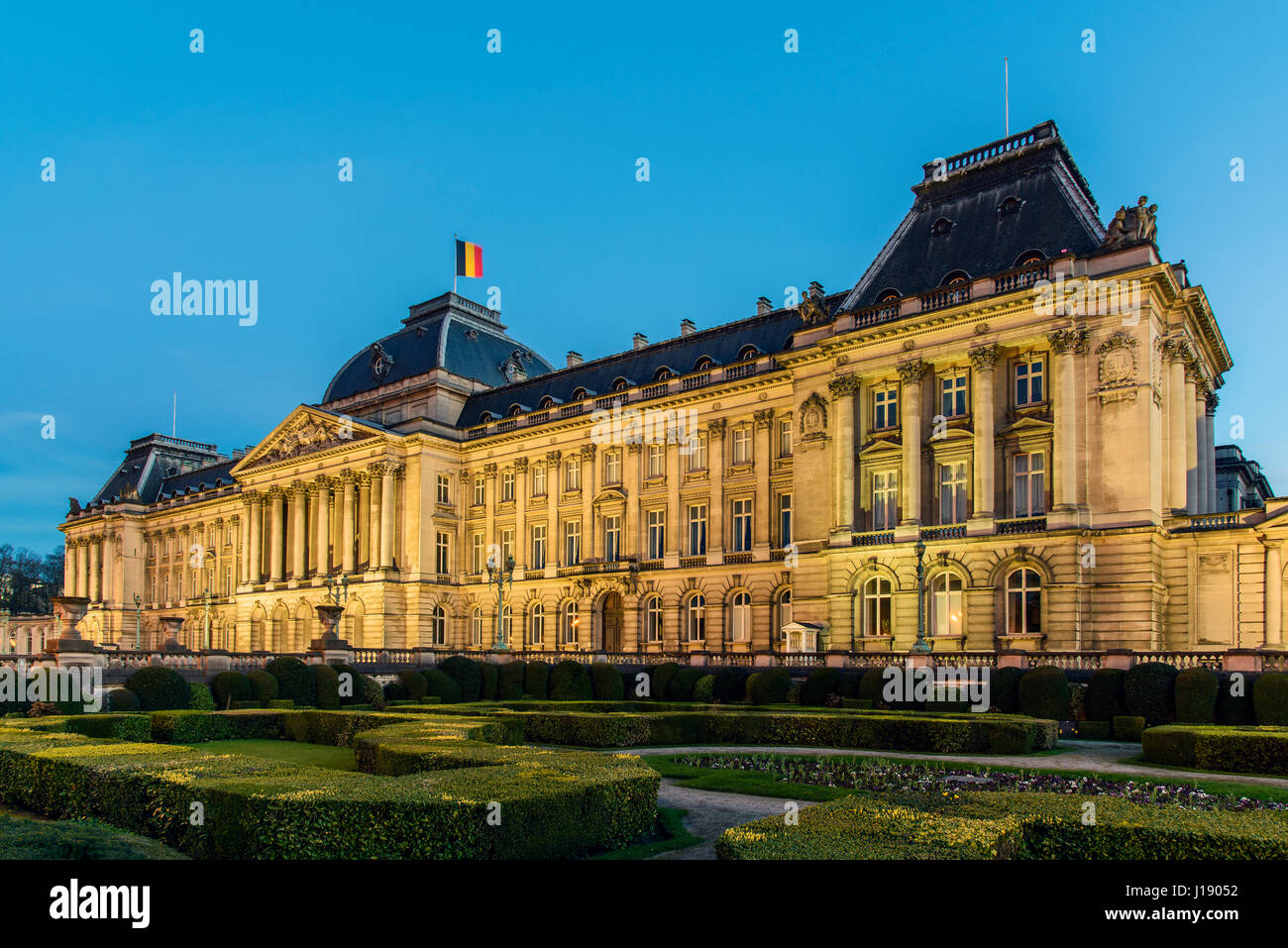 Palais Royal o Royal Palace, Bruxelles, Belgio Foto Stock
