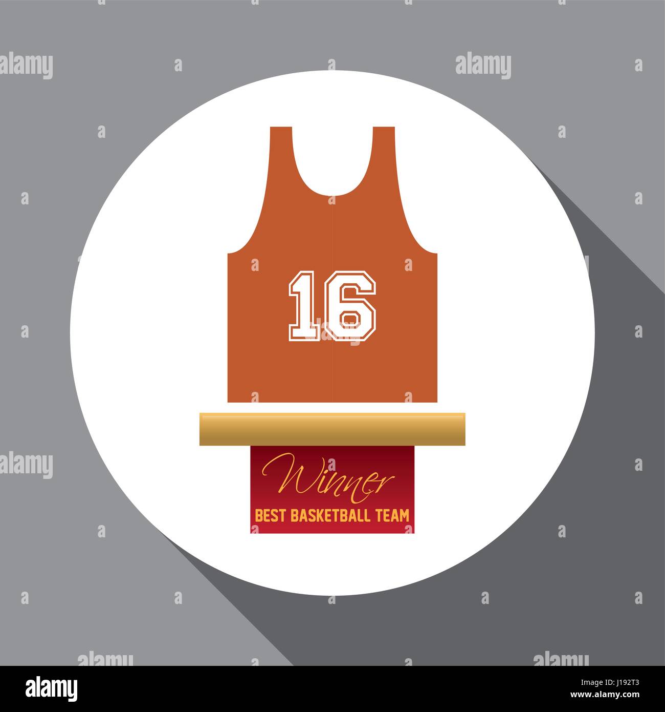 Design Basketballl. sport icona. Sfondo bianco , vettore Illustrazione Vettoriale