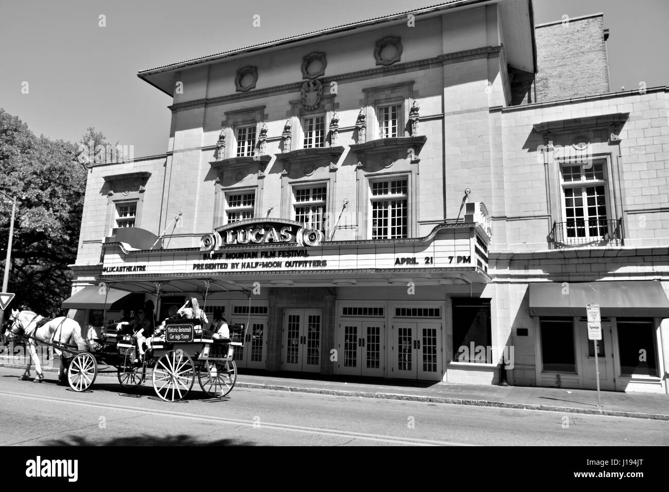 Storico degli anni venti rivive Lucas theatre Savannah, Georgia Foto Stock