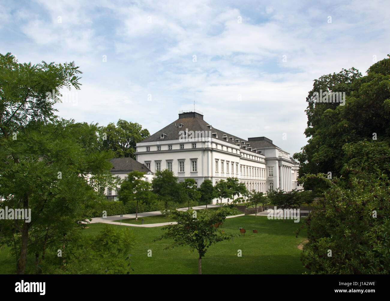 Il Palazzo elettorale (tedesco: Kurfürstliches Schloss) di Coblenza, Germania Foto Stock