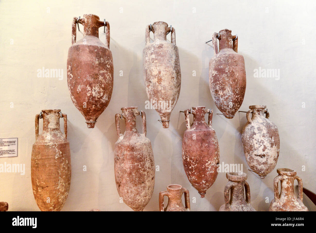 Gozo museo di archeologia, la Cittadella a Victoria, Gozo, Malta Foto Stock