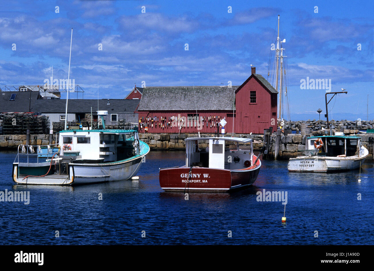 Motiff #1 - Rockport, Massachusetts Foto Stock