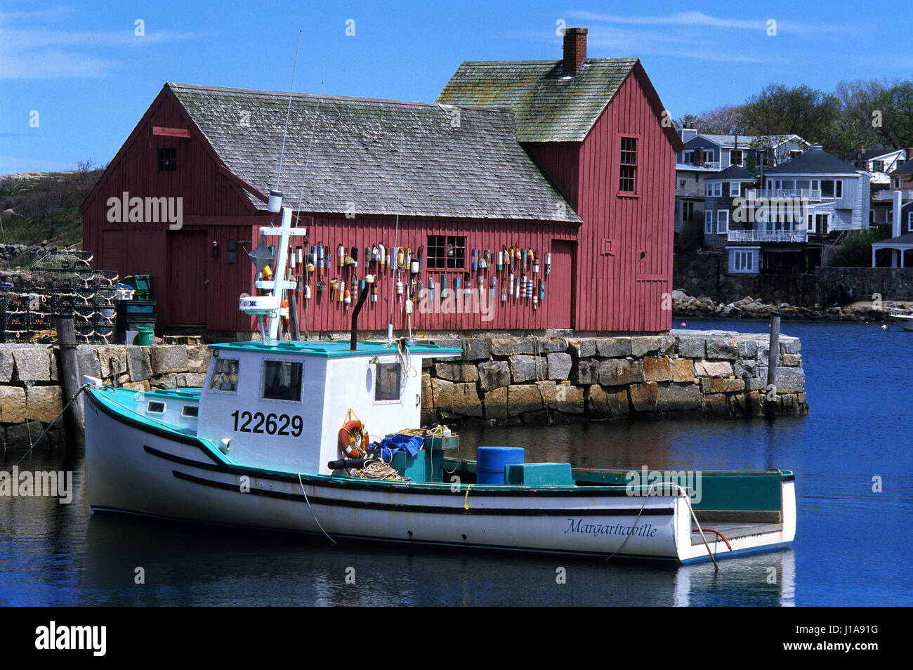 Motiff #1 - Rockport, Massachusetts, STATI UNITI D'AMERICA Foto Stock