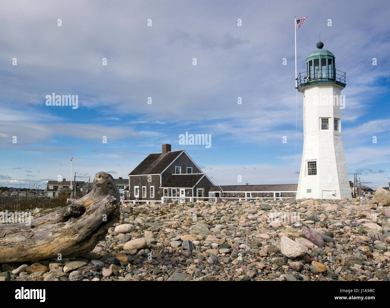 Luce Scituat - Scituate, Massachusetts, STATI UNITI D'AMERICA Foto Stock