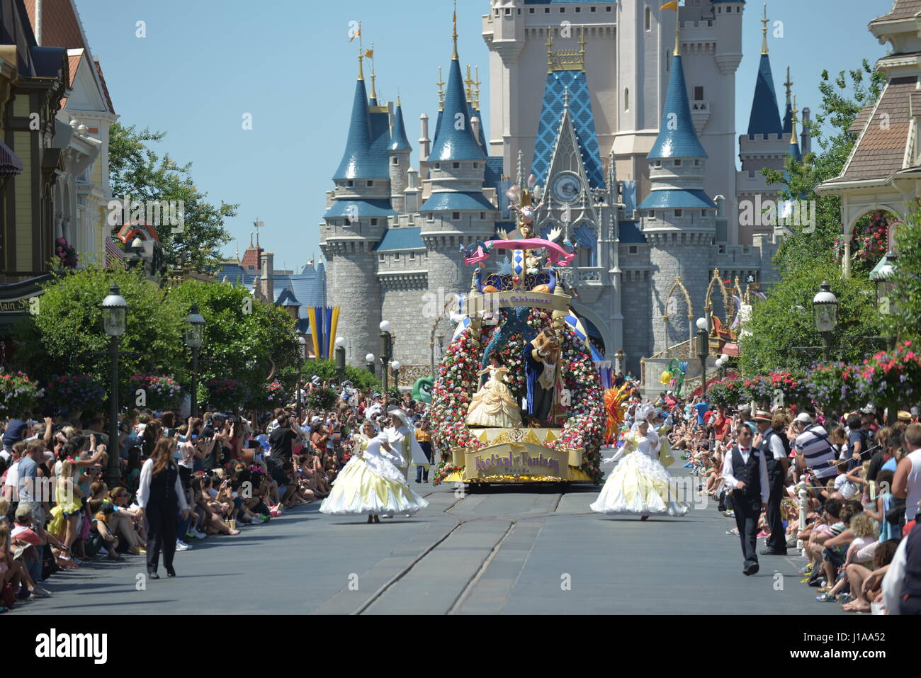 Walt Disney World Parade Orlando Florida USA Foto Stock