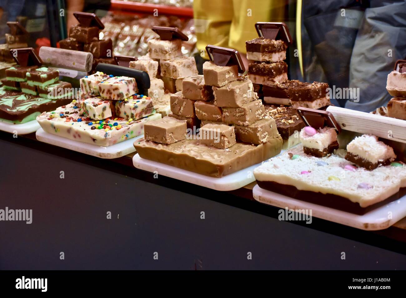 Charleston, Carolina del Sud fatta fresca candy a Savannah Cucina Candy di Charleston Foto Stock