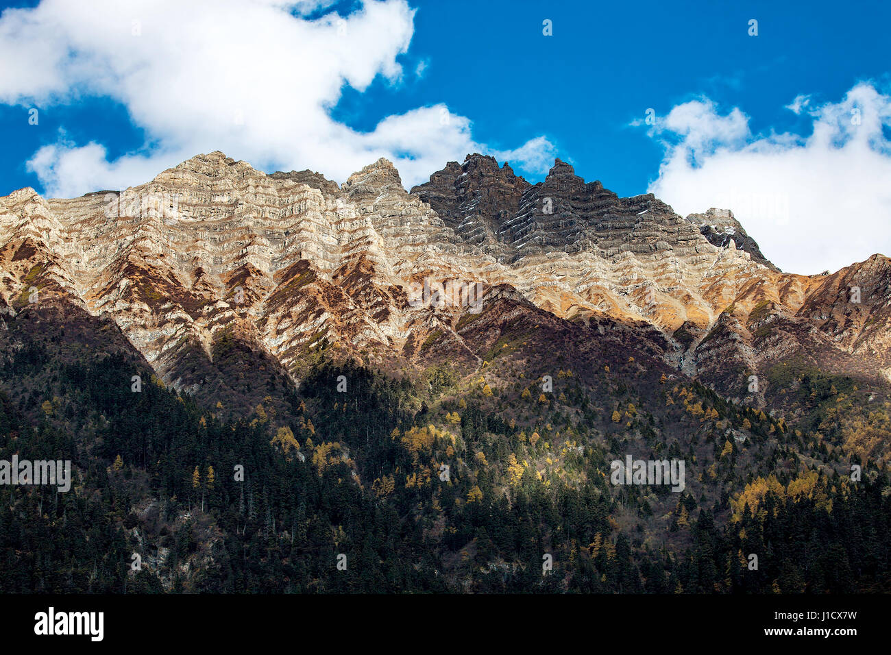 Armor montagna della Contea Bomi in Tibet Foto Stock