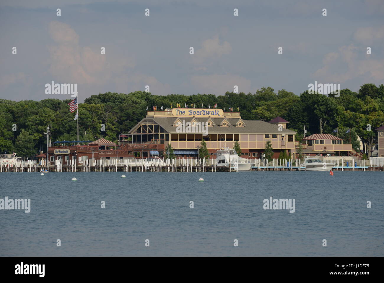 Isola di partito di put-in-bay Lake Erie Ohio Foto Stock