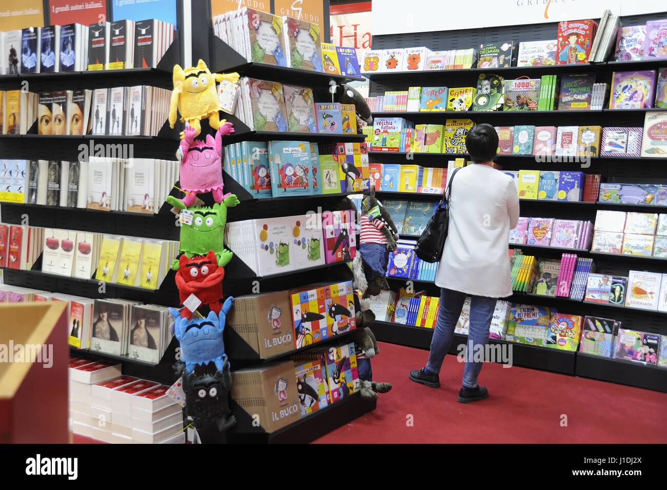 Milano (Italia), pubblicazione fair " Tempo di libri' (tempo di libri) Foto Stock