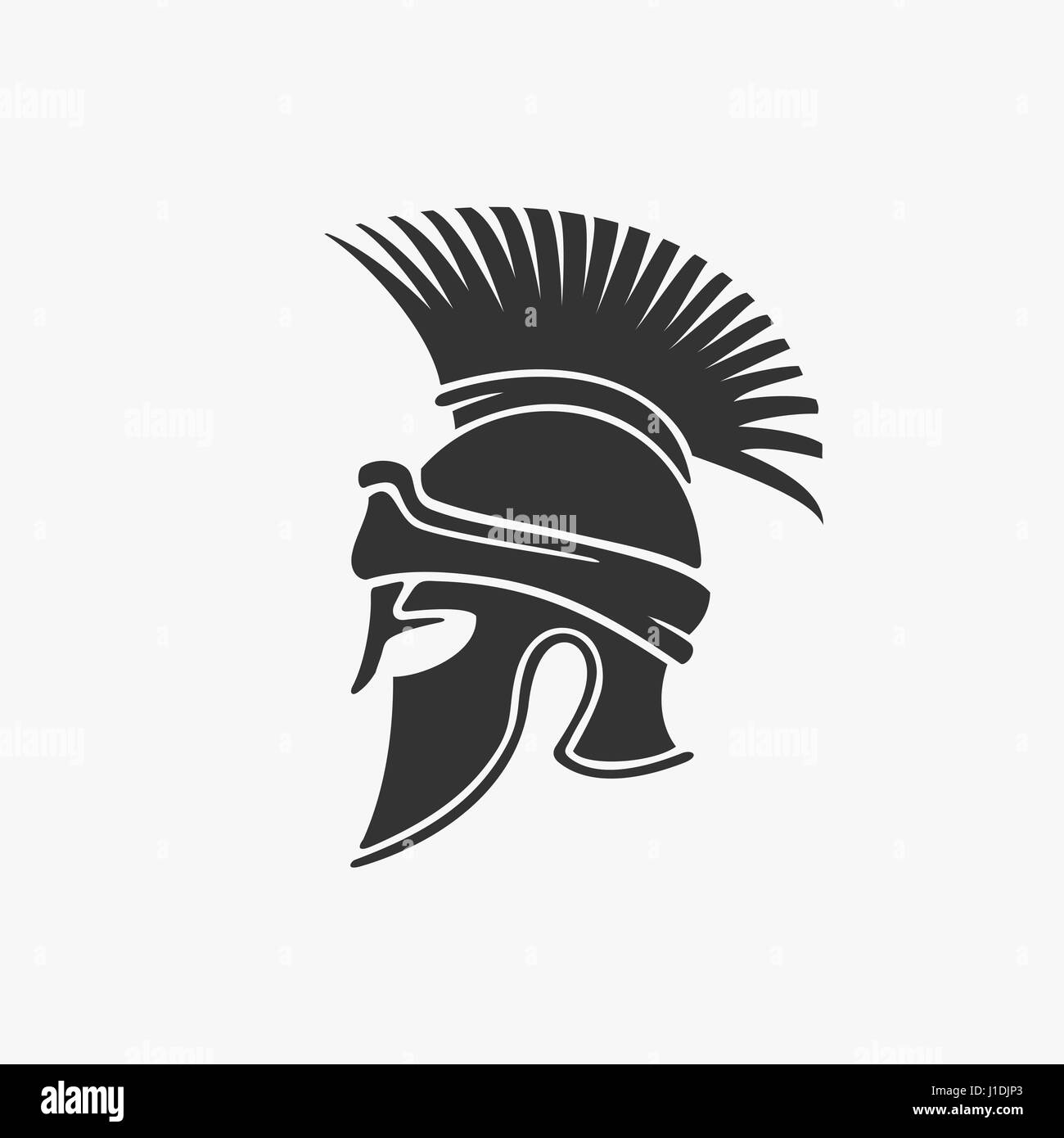 Antico elmetto militare illustrazione vettoriale Illustrazione Vettoriale