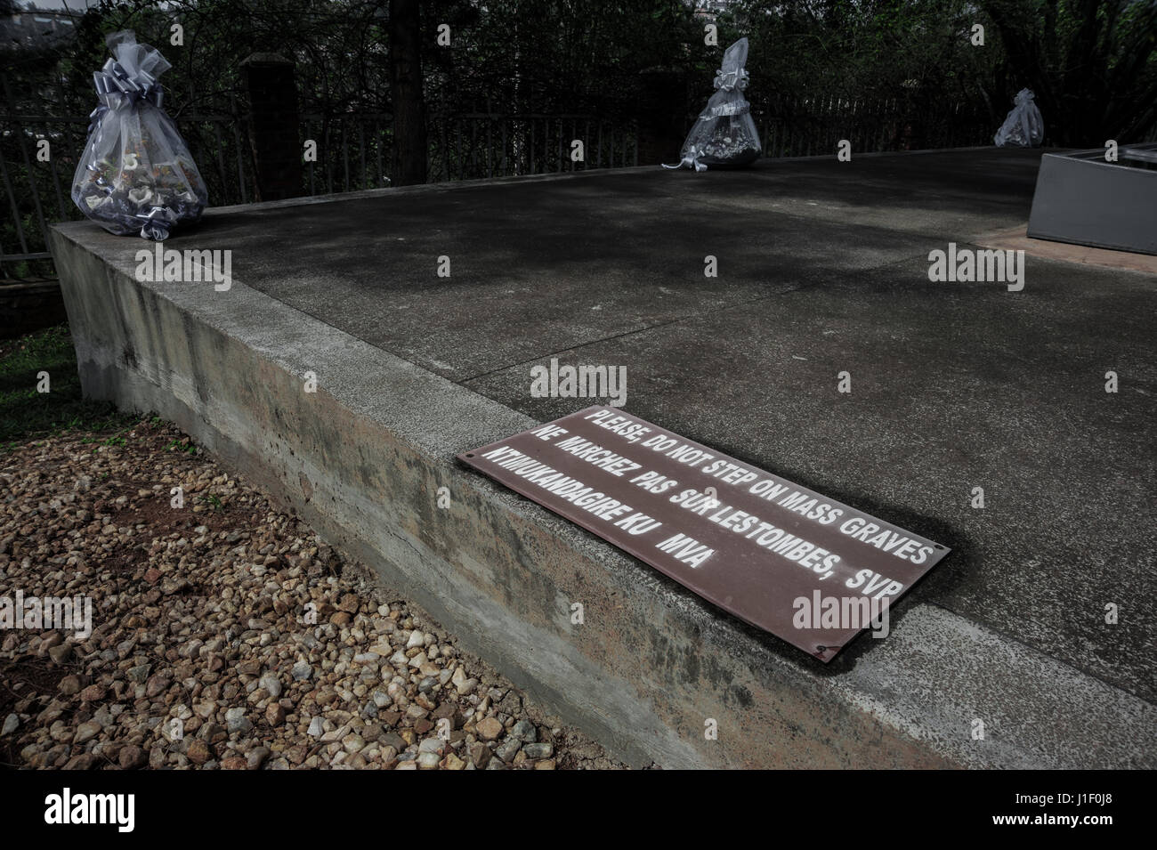 Il Kigali Memorial Centre commemora il 1994 Genocidio Ruandese Foto Stock